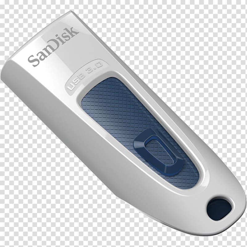 USB Flash Drives Computer data storage SanDisk Ultra, Product Retail transparent background PNG clipart