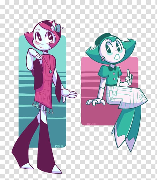 Jenny Wakeman XJ9 - My Life Is Teenage Robot - Sticker