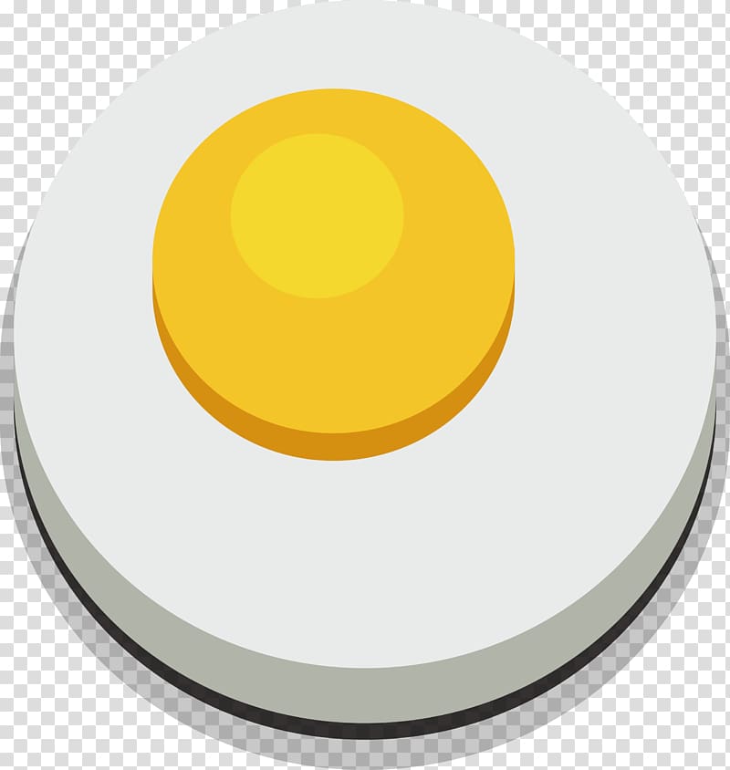 Material Yellow Circle, sun omelette transparent background PNG clipart