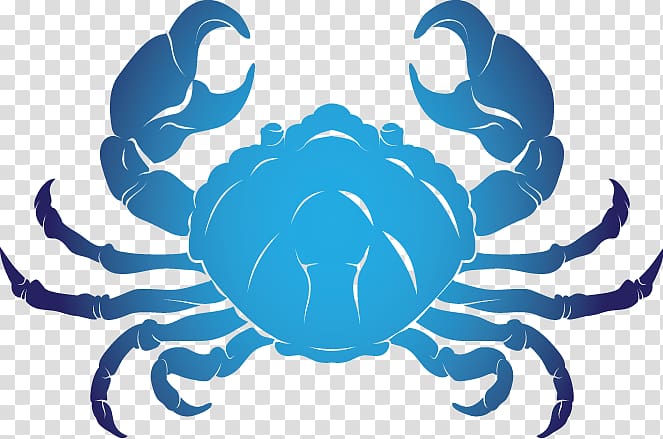blue crab , Crab Tattoo Illustration, Cancer Zodiac Symbol Background transparent background PNG clipart