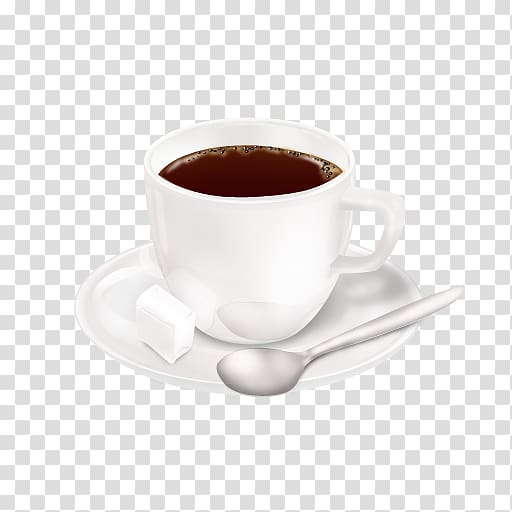 Cuban espresso Coffee cup Doppio Instant coffee White coffee, cup transparent background PNG clipart