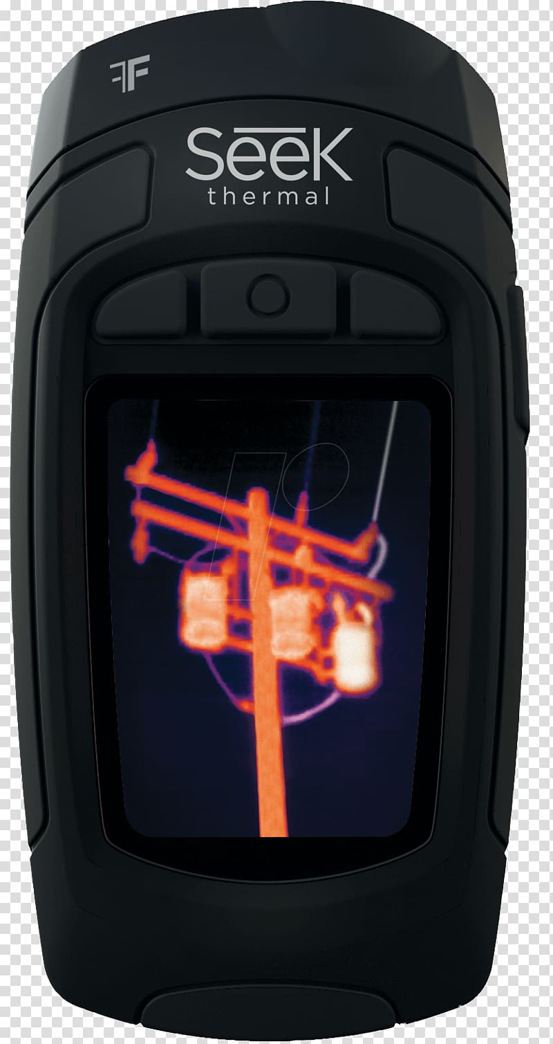 Thermographic camera Thermography Forward-looking infrared Thermal imaging camera, Camera transparent background PNG clipart