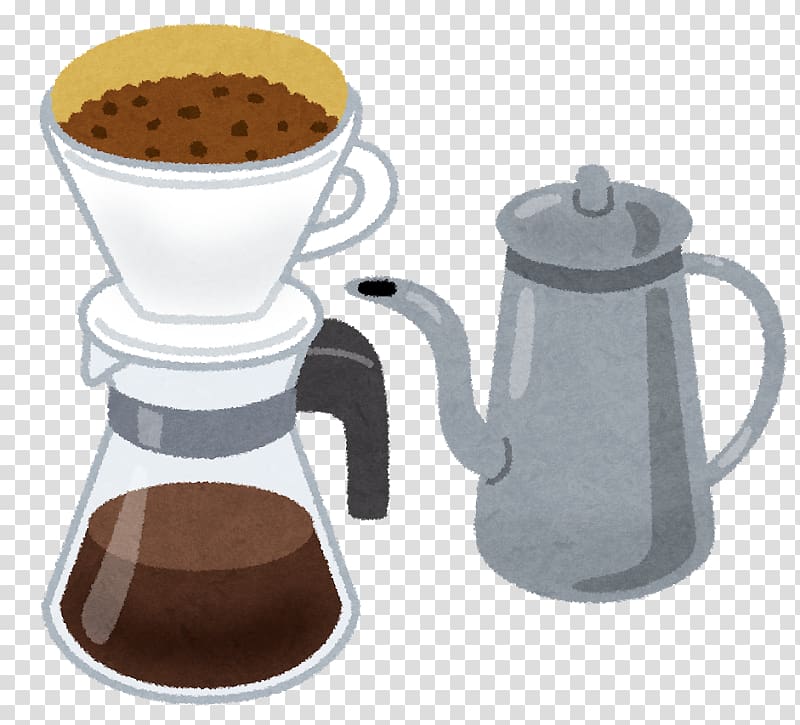 Instant coffee Cafe Dry roasting Tea, drip transparent background PNG clipart