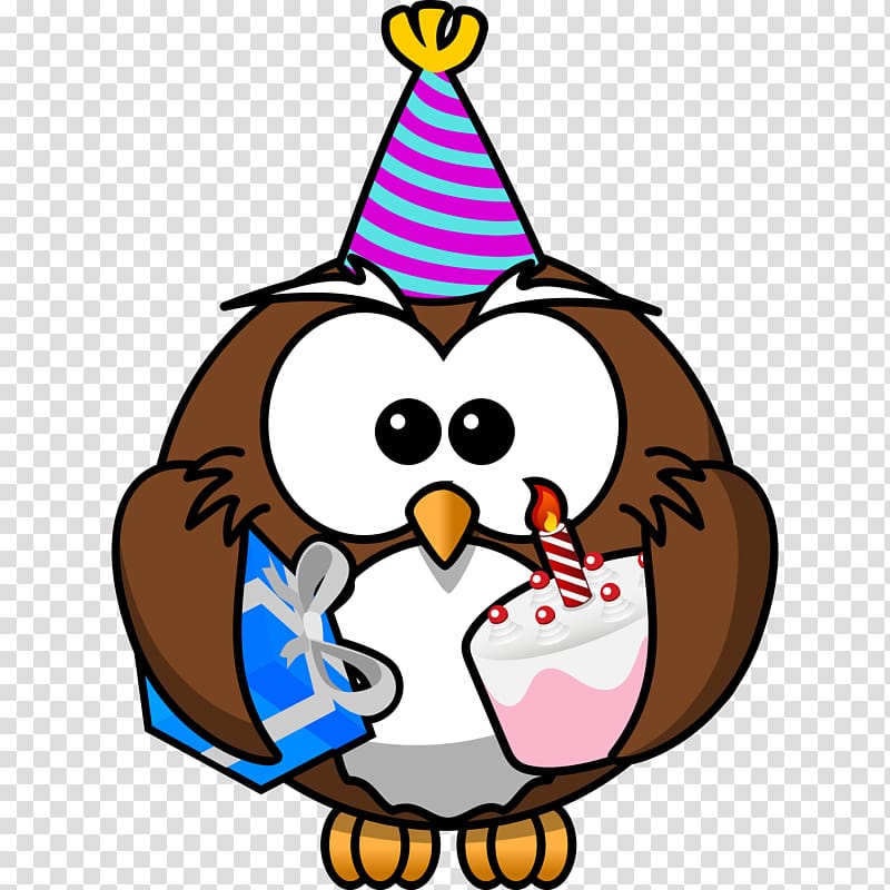 Owl Cartoon , party transparent background PNG clipart