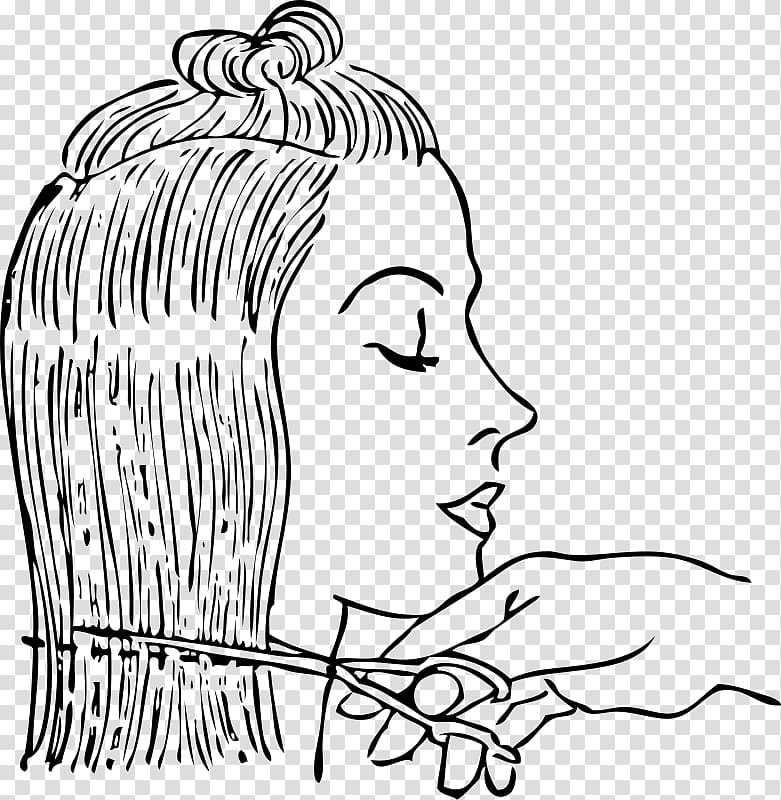 Comb Hair clipper Hairstyle Cosmetologist Hair-cutting shears, hair transparent background PNG clipart