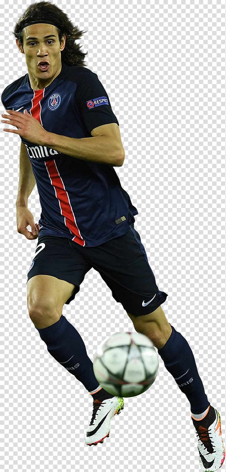 Edinson Cavani Soccer player Paris Saint-Germain F.C. Ball Team sport, moscu transparent background PNG clipart