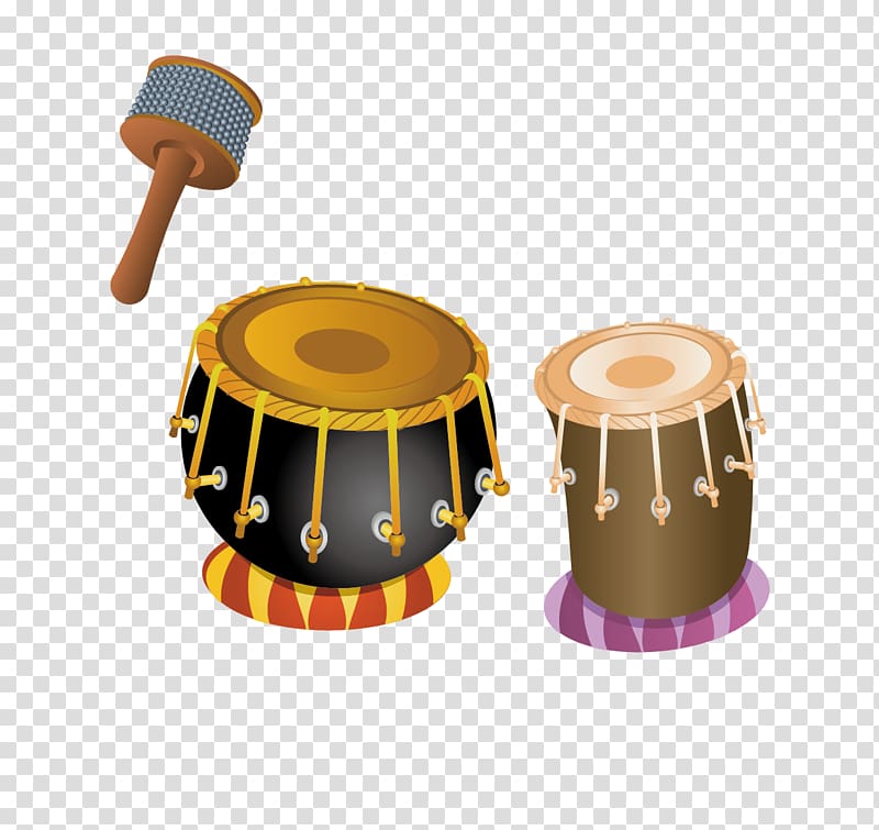 Musical instrument Percussion Music of India, Free drum Cutout material transparent background PNG clipart