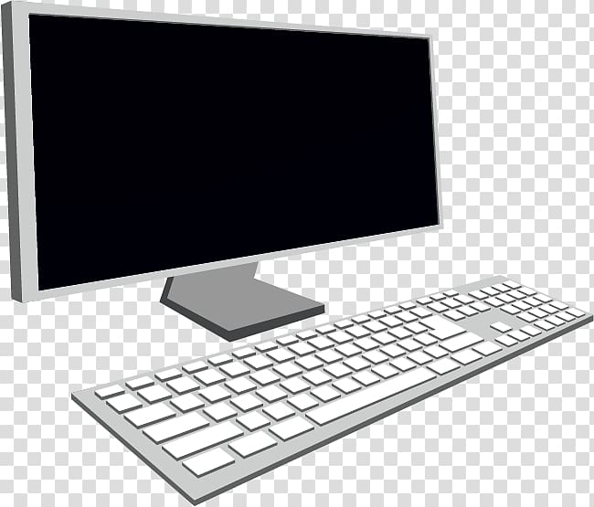 Computer keyboard Computer mouse Computer monitor Desktop computer, computer and keyboard transparent background PNG clipart