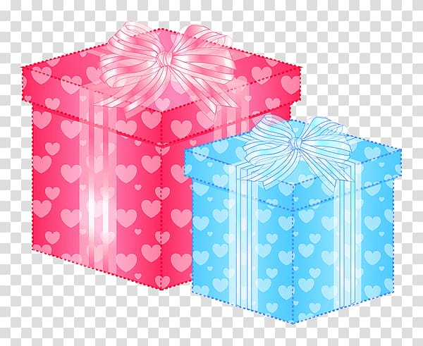 Gift Paper Box Packaging and labeling, Love Gift transparent background PNG clipart