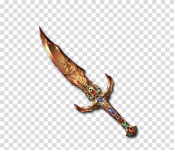 Granblue Fantasy Sword Dagger Weapon Blade, Sword transparent background PNG clipart