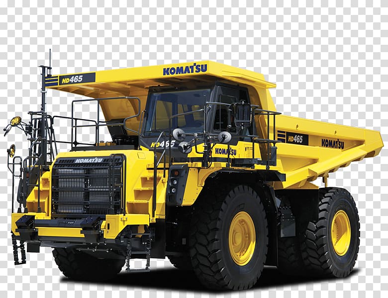 Komatsu Limited Haul truck Heavy Machinery Komatsu Europe International Dump truck, dump truck transparent background PNG clipart