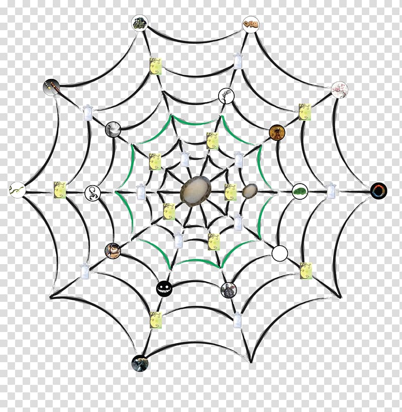 Spider-Man Spider web , web transparent background PNG clipart