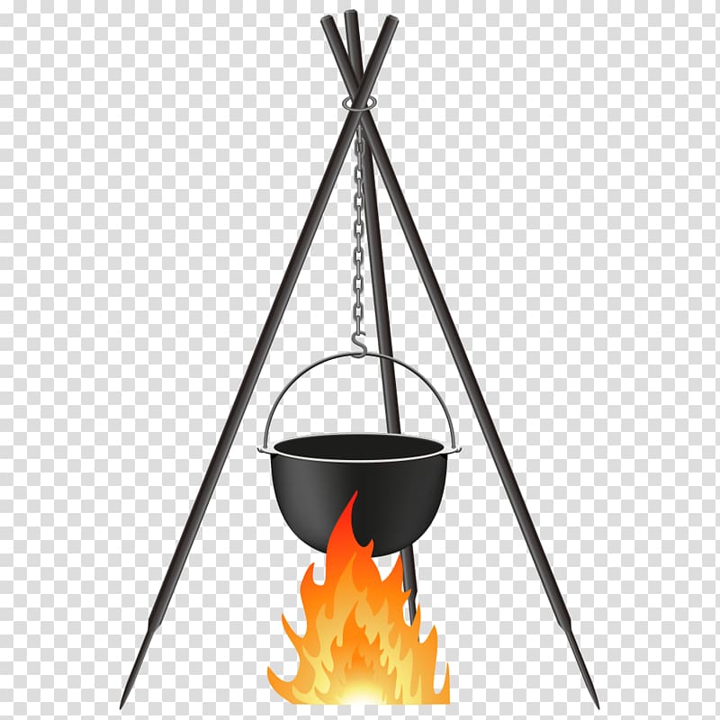 Cooking Olla Fire, Fire wok transparent background PNG clipart