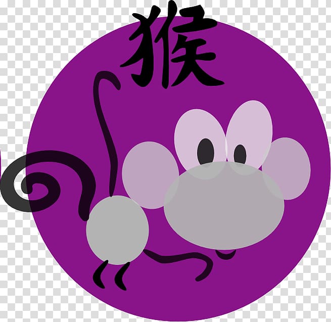 Chinese zodiac Horoscope Astrology Astrological sign Monkey, monkey transparent background PNG clipart
