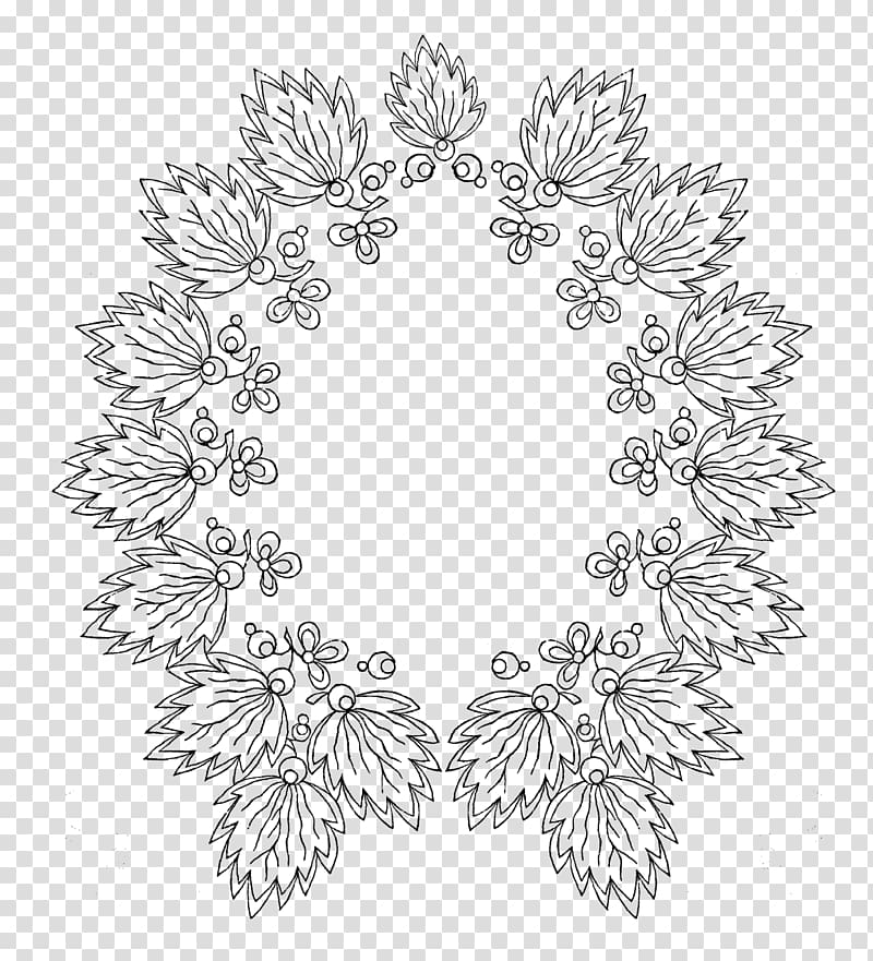 Doily White Textile Line art Body Jewellery, flower transparent background PNG clipart