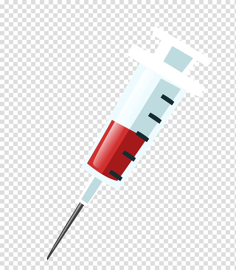 Syringe Hypodermic needle, multicolor abstract needle tube medical transparent background PNG clipart