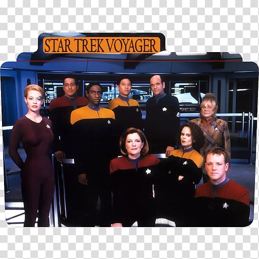 Seven of Nine Kathryn Janeway Chakotay Star Trek Blood Fever, voyager transparent background PNG clipart