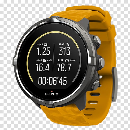 Suunto Oy Suunto Spartan Sport Wrist HR Suunto Spartan Trainer Wrist HR Sports Watch, skiing downhill transparent background PNG clipart