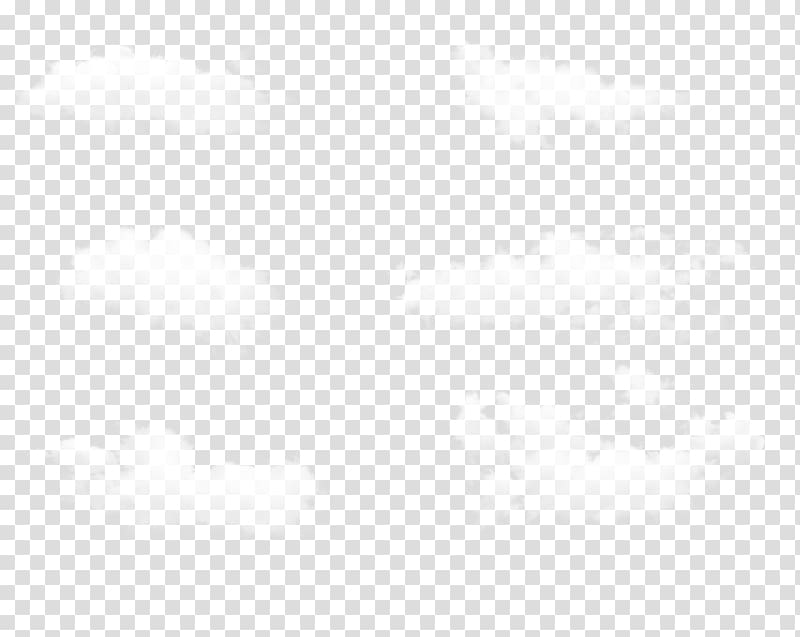 White Symmetry Black Pattern, White clouds transparent background PNG clipart