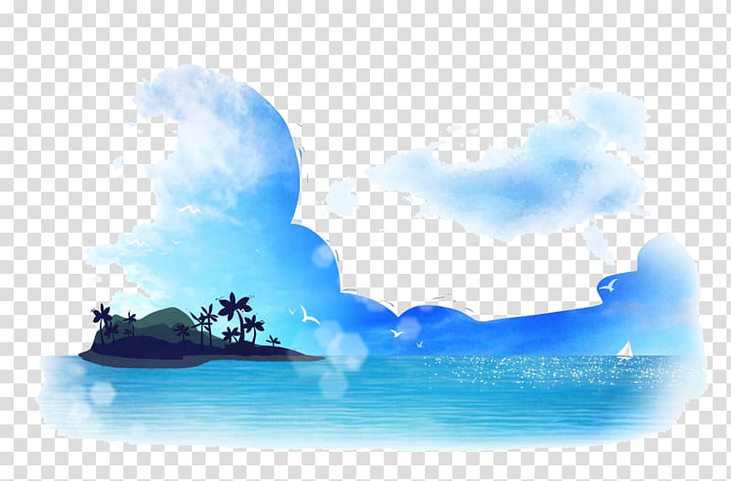 sea background transparent background PNG clipart