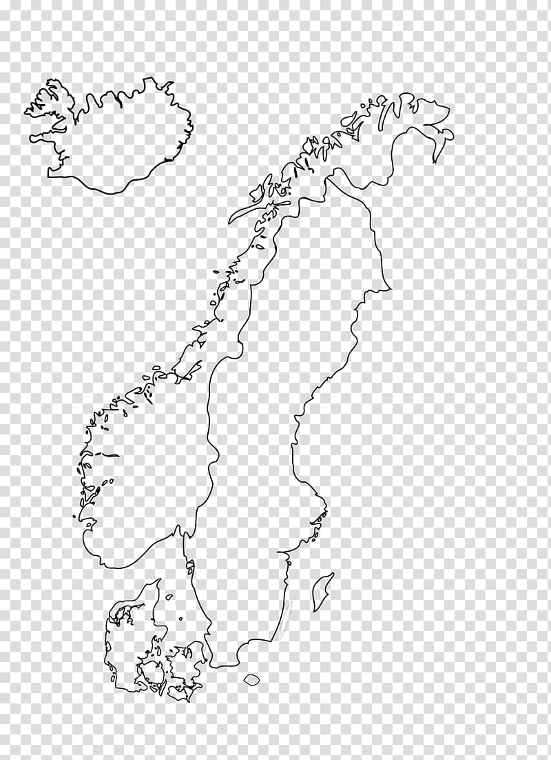 Union between Sweden and Norway Map, map transparent background PNG clipart