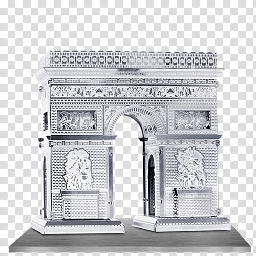 Arc de Triomphe Sheet metal Laser cutting Landmark, arc de triomphe transparent background PNG clipart