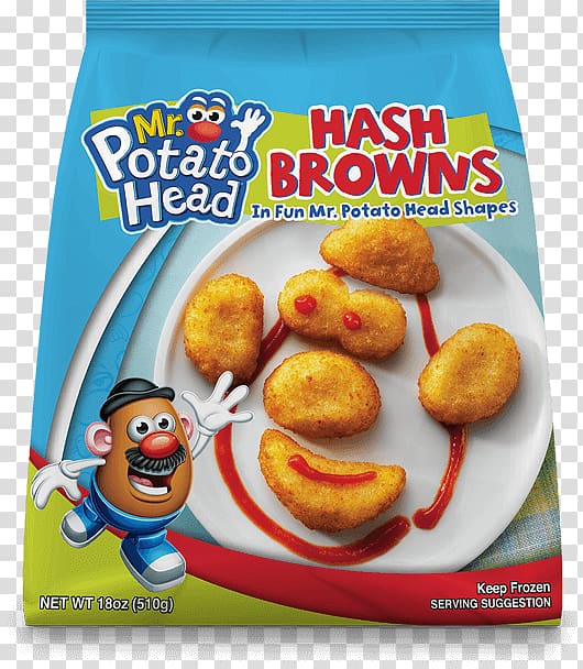 Hash browns Mr. Potato Head Breakfast, potato transparent background PNG clipart