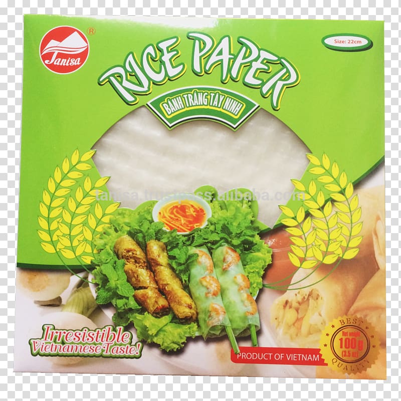 Paper Gỏi cuốn Spring roll Pho Chả giò, rice transparent background PNG clipart