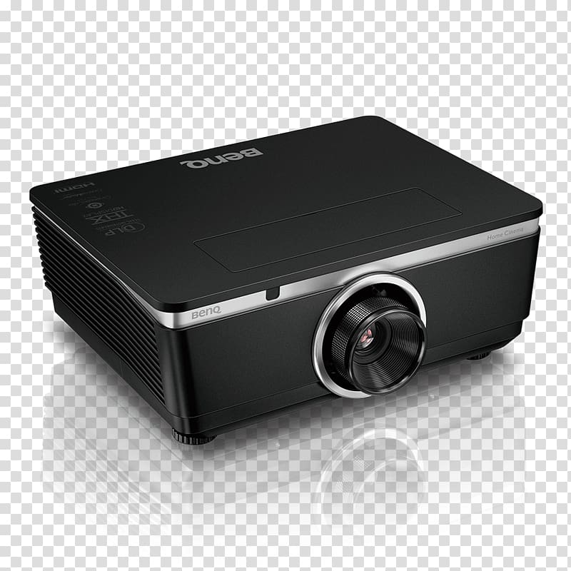 Multimedia Projectors Digital Light Processing Home Theater Systems BenQ, lens flare studio transparent background PNG clipart