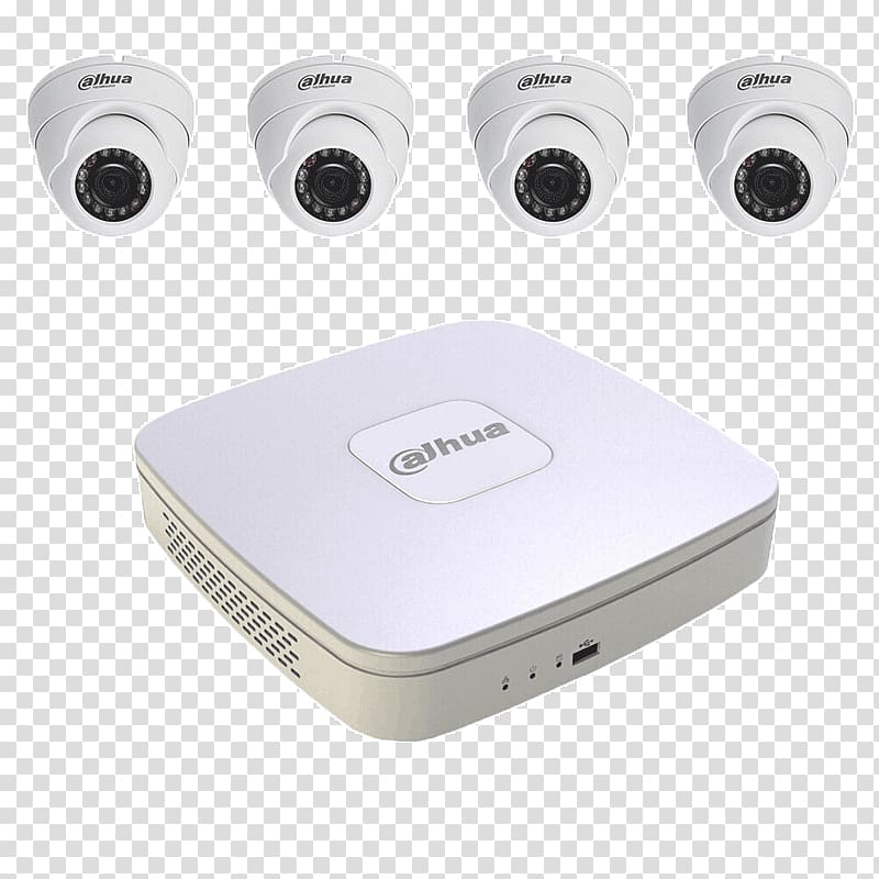 IP camera Closed-circuit television Dahua Technology Network video recorder, Camera transparent background PNG clipart