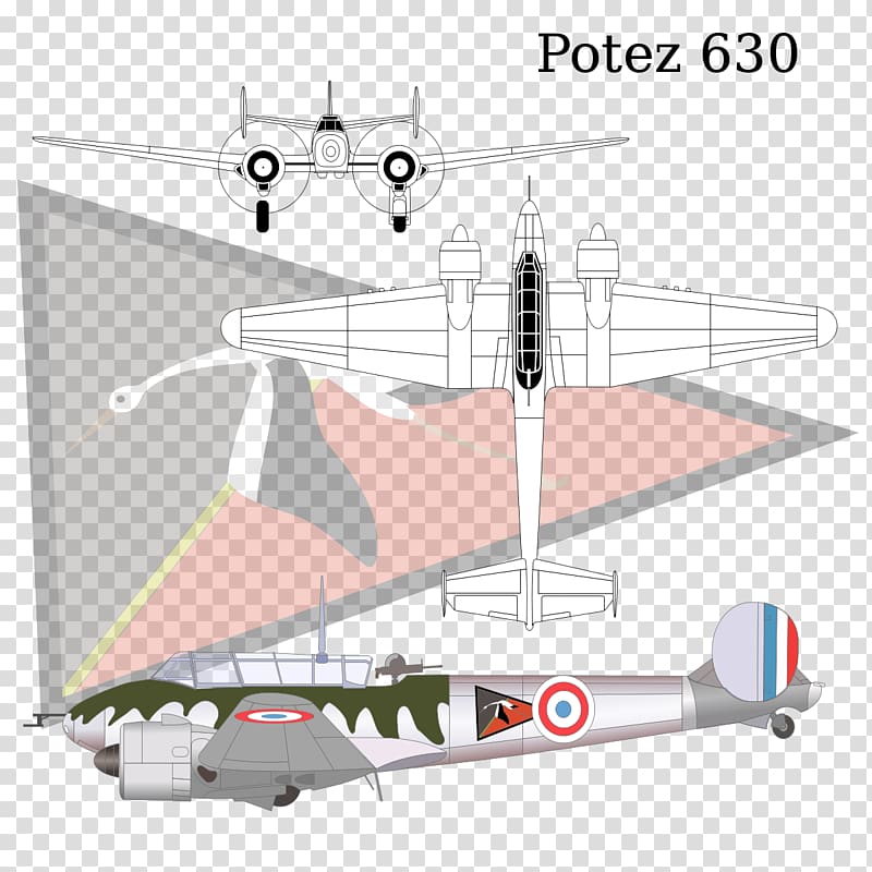 Potez 540 Aircraft ANF Les Mureaux 113 Potez 25 Potez 630, aircraft transparent background PNG clipart