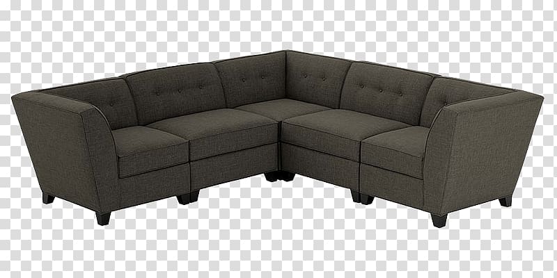 Loveseat Couch, corner sofa transparent background PNG clipart