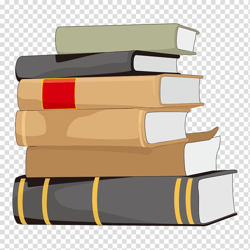 Student Library Book Writing Motion, Cartoon books transparent background PNG clipart