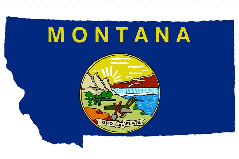 Flag of Montana Flag of the United States Flag of Nevada, Montana Map transparent background PNG clipart