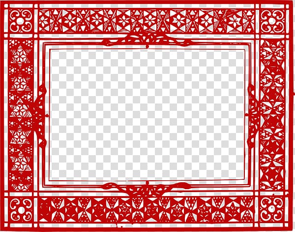 frame , Red Border Frame transparent background PNG clipart
