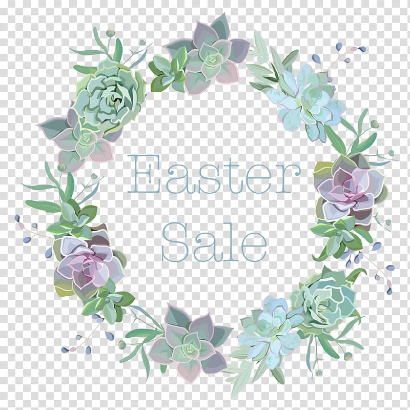 green and pink flower wreath , Succulent plant Echeveria , floral wreath transparent background PNG clipart