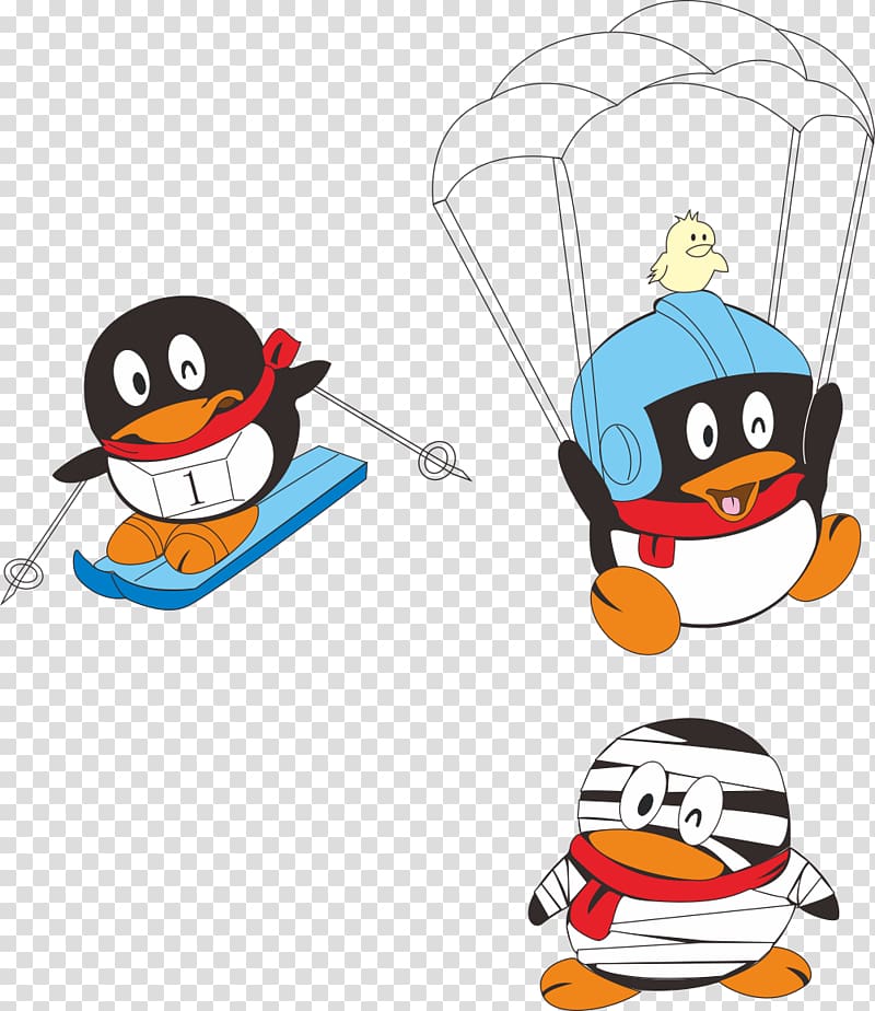 Penguin , Cute penguins transparent background PNG clipart