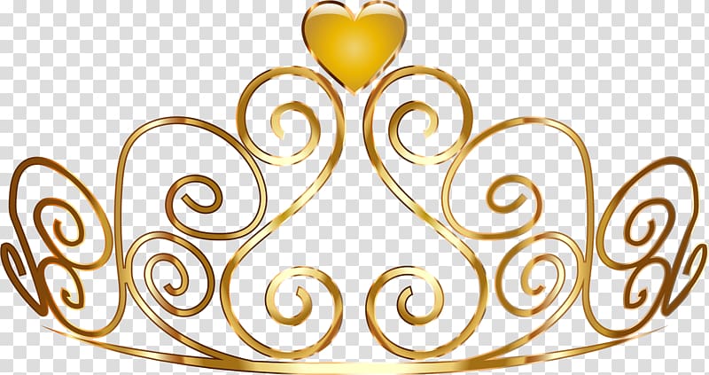 gold crown illustration, Crown Princess Gold , crown transparent background PNG clipart