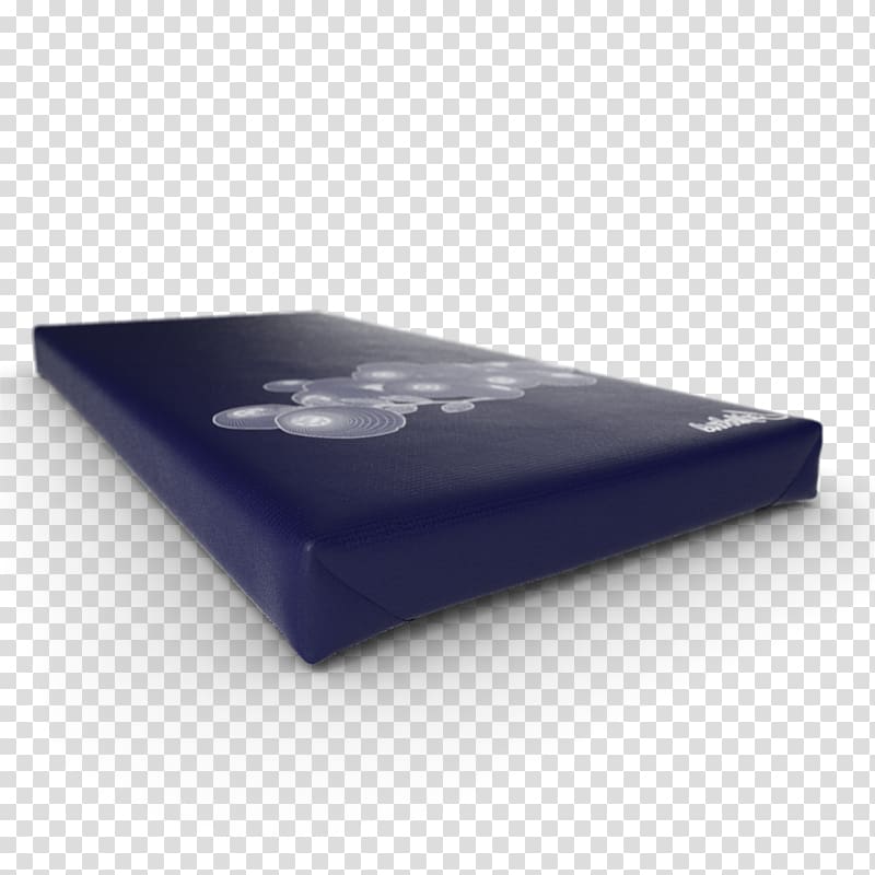 Mattress Cobalt blue, light box advertising transparent background PNG clipart