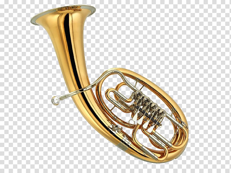 Flugelhorn Musical Instruments Tuba tenorhorn Sousaphone, horn transparent background PNG clipart