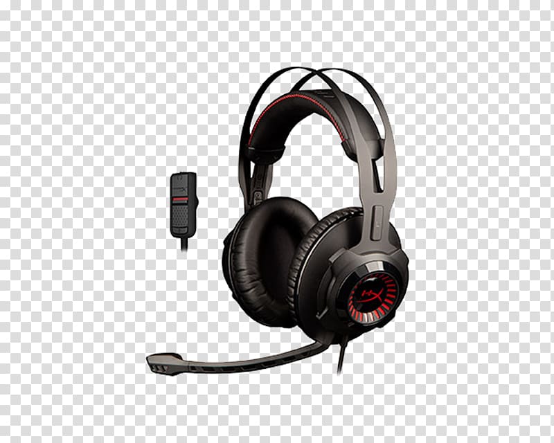 Kingston HyperX Cloud Revolver Headset Microphone Kingston HyperX Cloud II, microphone transparent background PNG clipart