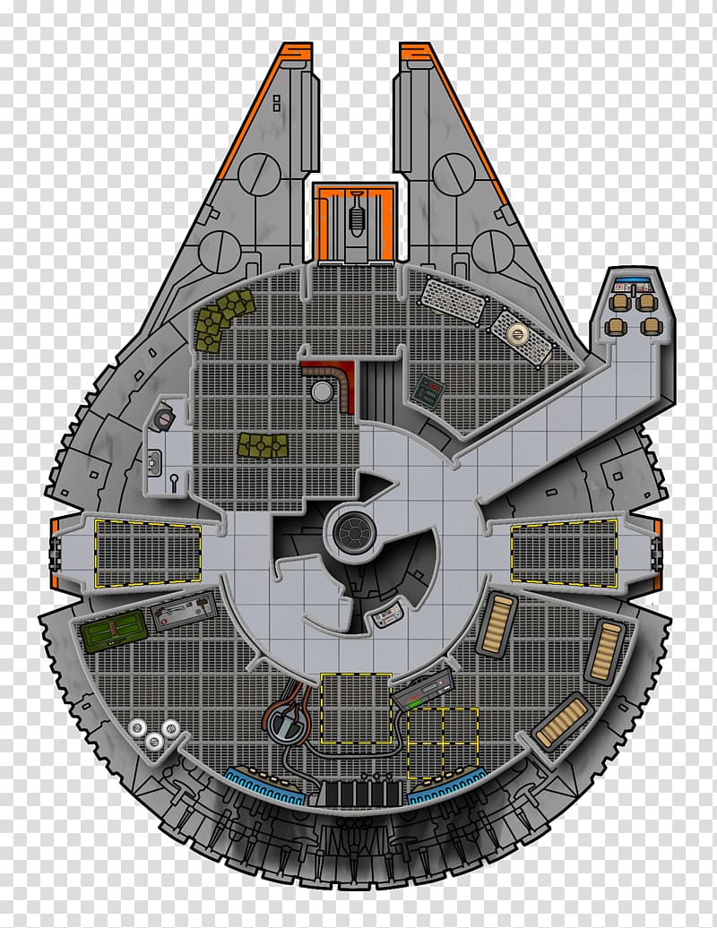 Millennium Falcon Floor Plan Star Wars
