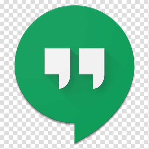 Google Hangouts Instant messaging G Suite Mobile Phones, material transparent background PNG clipart