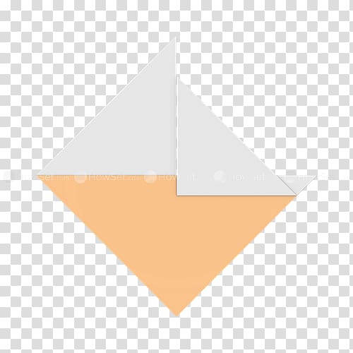 Line Triangle, folded paper boat in water transparent background PNG clipart