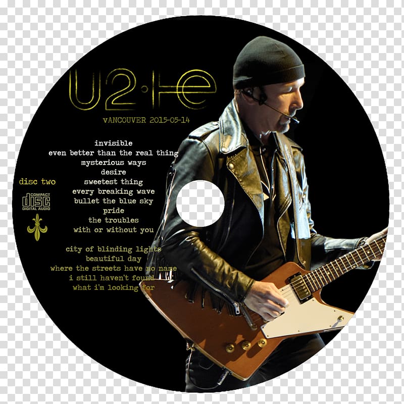 Innocence + Experience Tour Guitarist Music U2 Rogers Arena, innocence transparent background PNG clipart