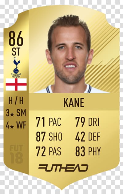 Isco FIFA 18 2018 World Cup FIFA 17 FIFA 19, harry kane england transparent background PNG clipart