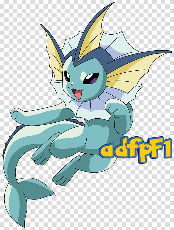 Vaporeon Eevee Pokémon, pokemon transparent background PNG clipart