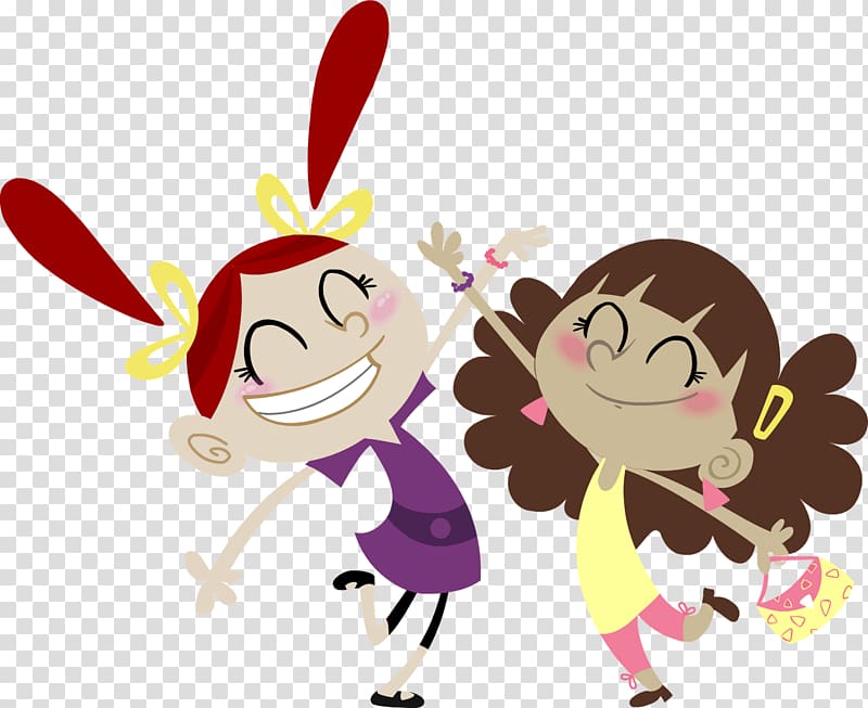 Best friends forever Cartoon Desktop , Best Friends Cartoon transparent background PNG clipart