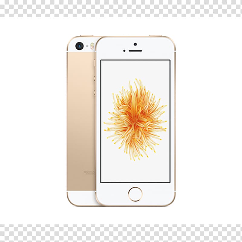 iPhone SE gold Apple unlocked Smartphone, gold bg transparent background PNG clipart