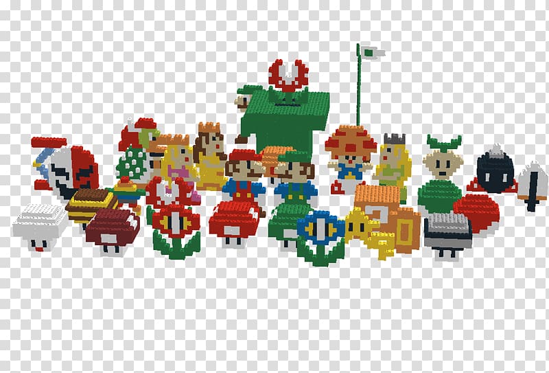 Super Mario World Bowser Mario Bros. LEGO Waluigi, mario bros transparent background PNG clipart